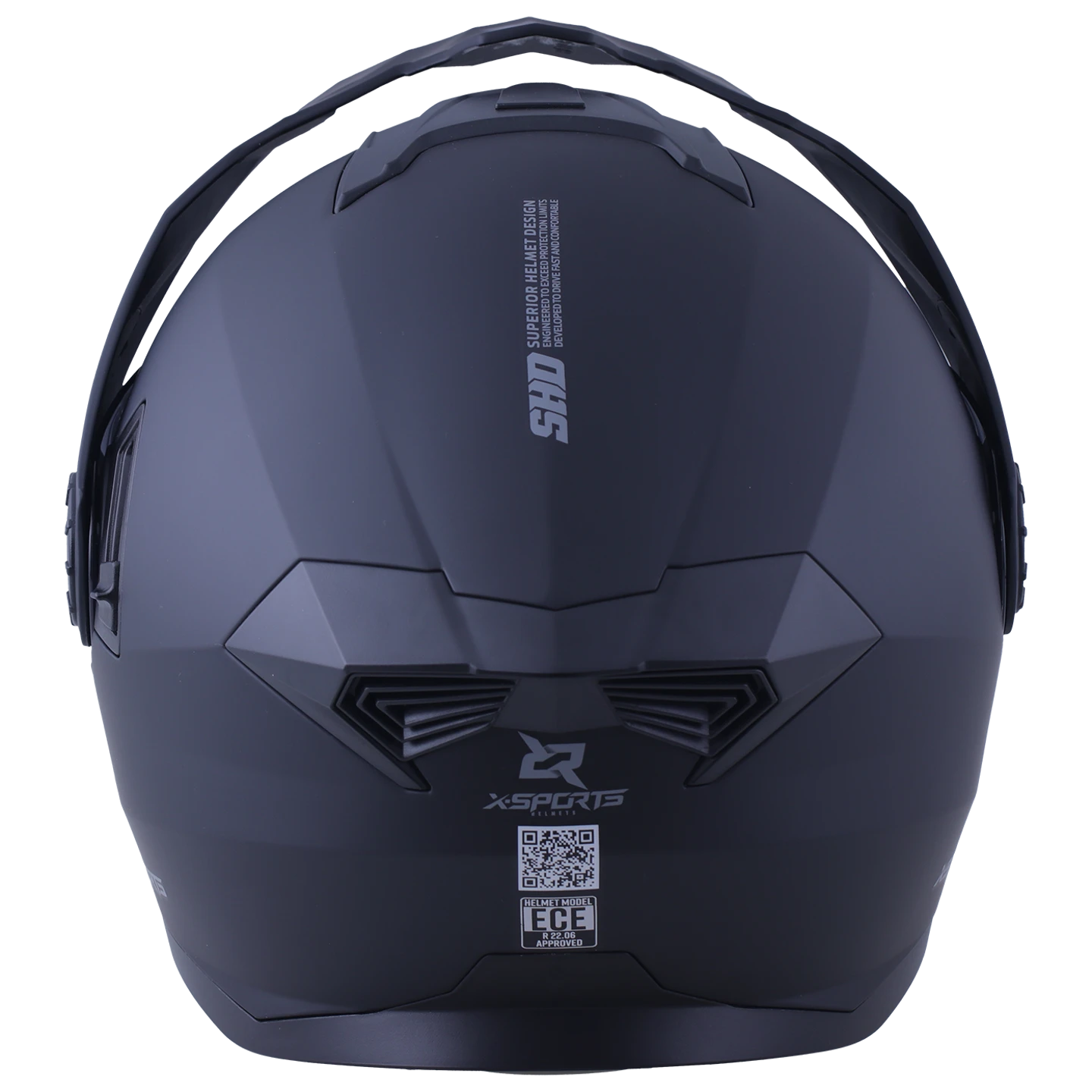 Casco X-Sports 165 Negro Mate-5