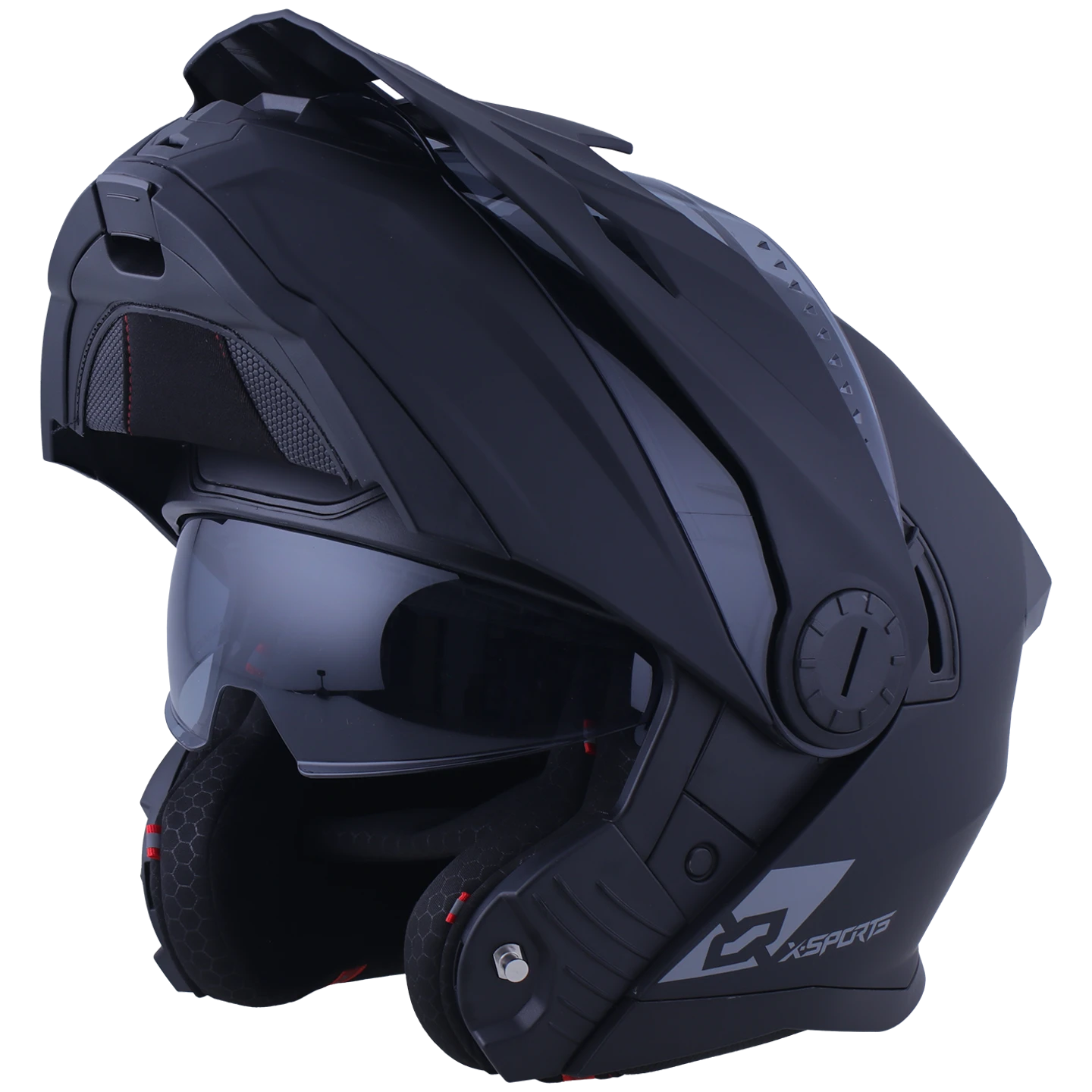 Casco X-Sports 165 Negro Mate-7