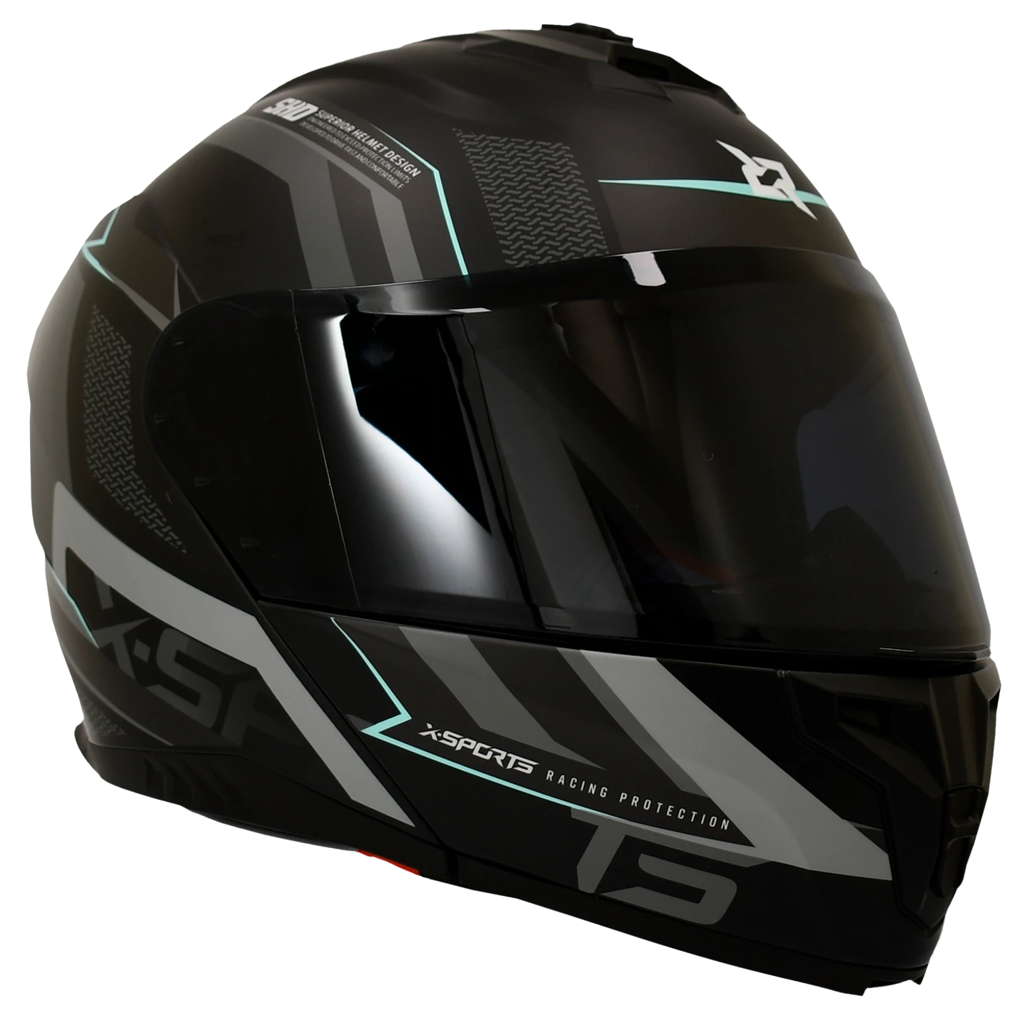 Casco X-Sports 166 Sand Azul-4