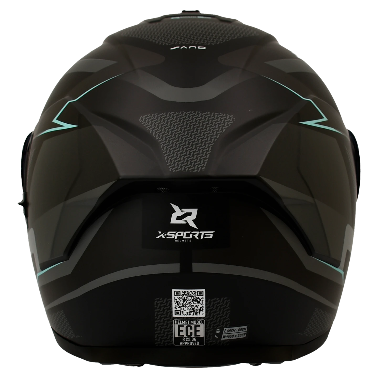Casco X-Sports 166 Sand Azul-7