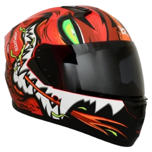 Casco X-Sports M67 Reptile Rojo-4
