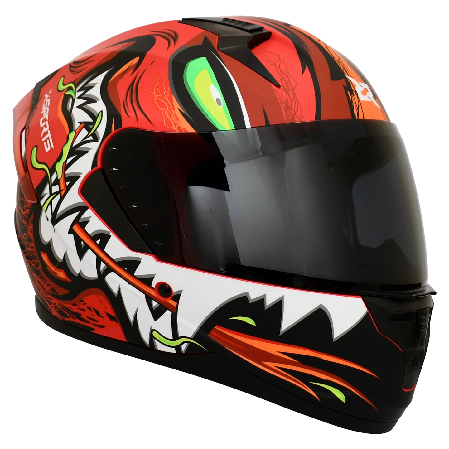 Casco X-Sports M67 Reptile Rojo-4