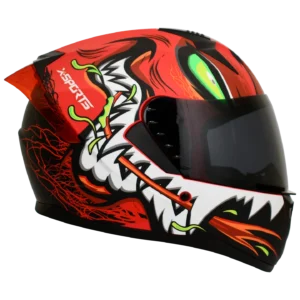 Casco X-Sports M67 Reptile Rojo-5