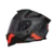V151 Bramdo Negro Rojo Mate