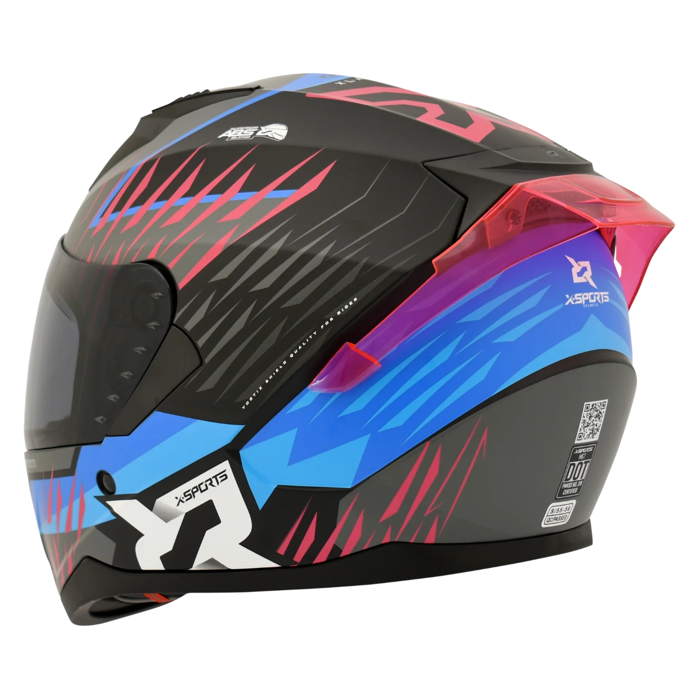xsports-helmets-casco-m67-xlayer-negro-rosa-mate-8