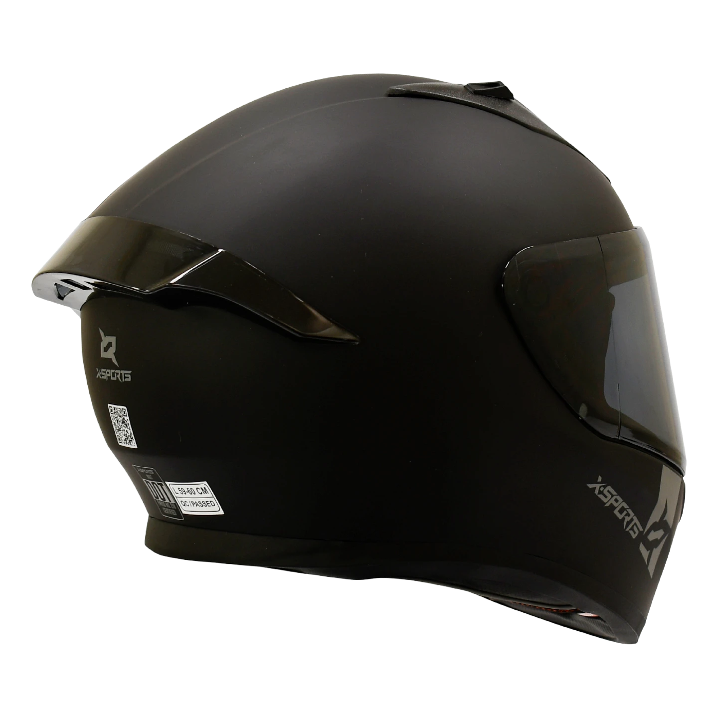 Casco X-Sports Bolt Rage Negro-6