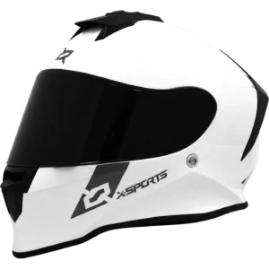 Casco X-Sports V151 Blanco Brillo-2