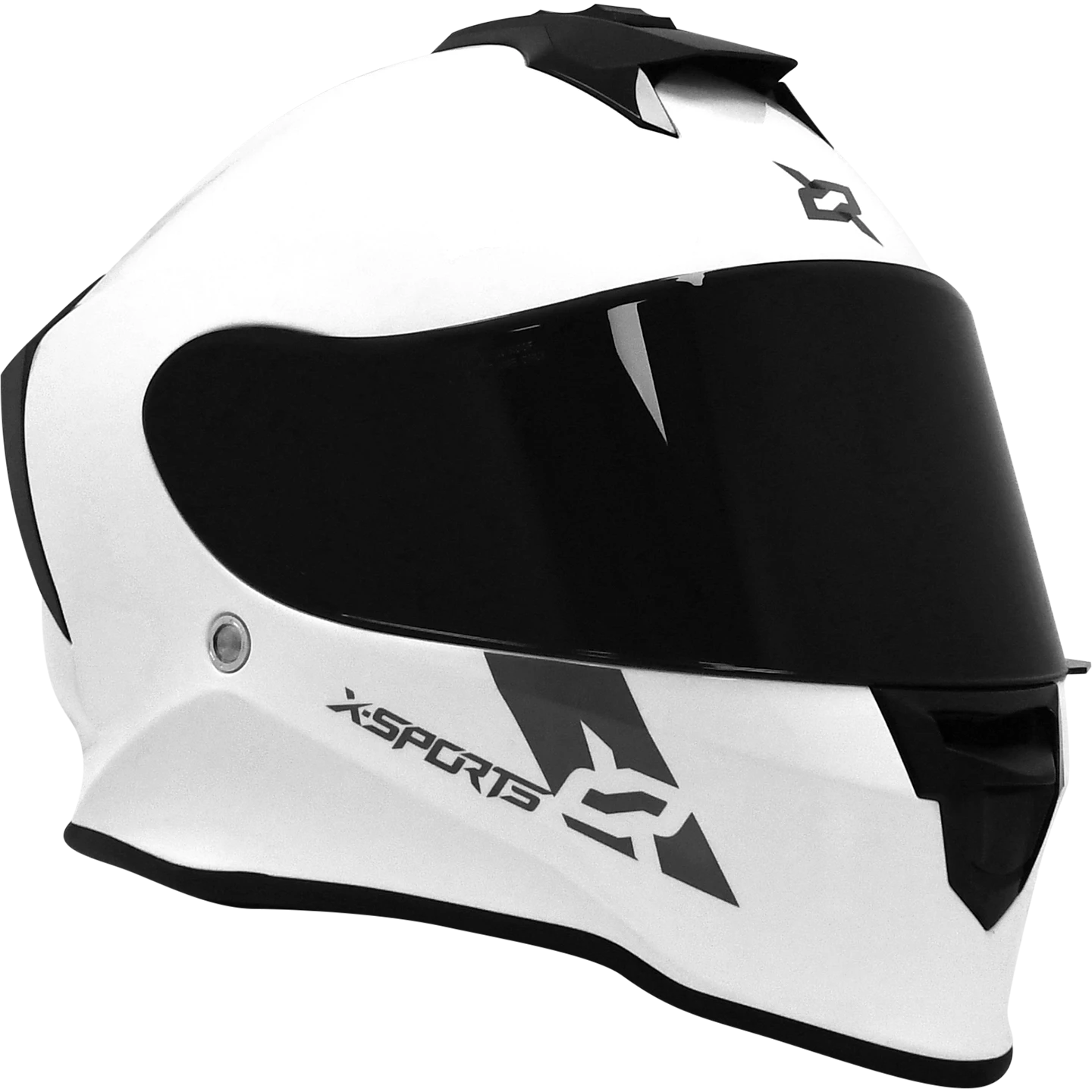 Casco X-Sports V151 Blanco Brillo-4