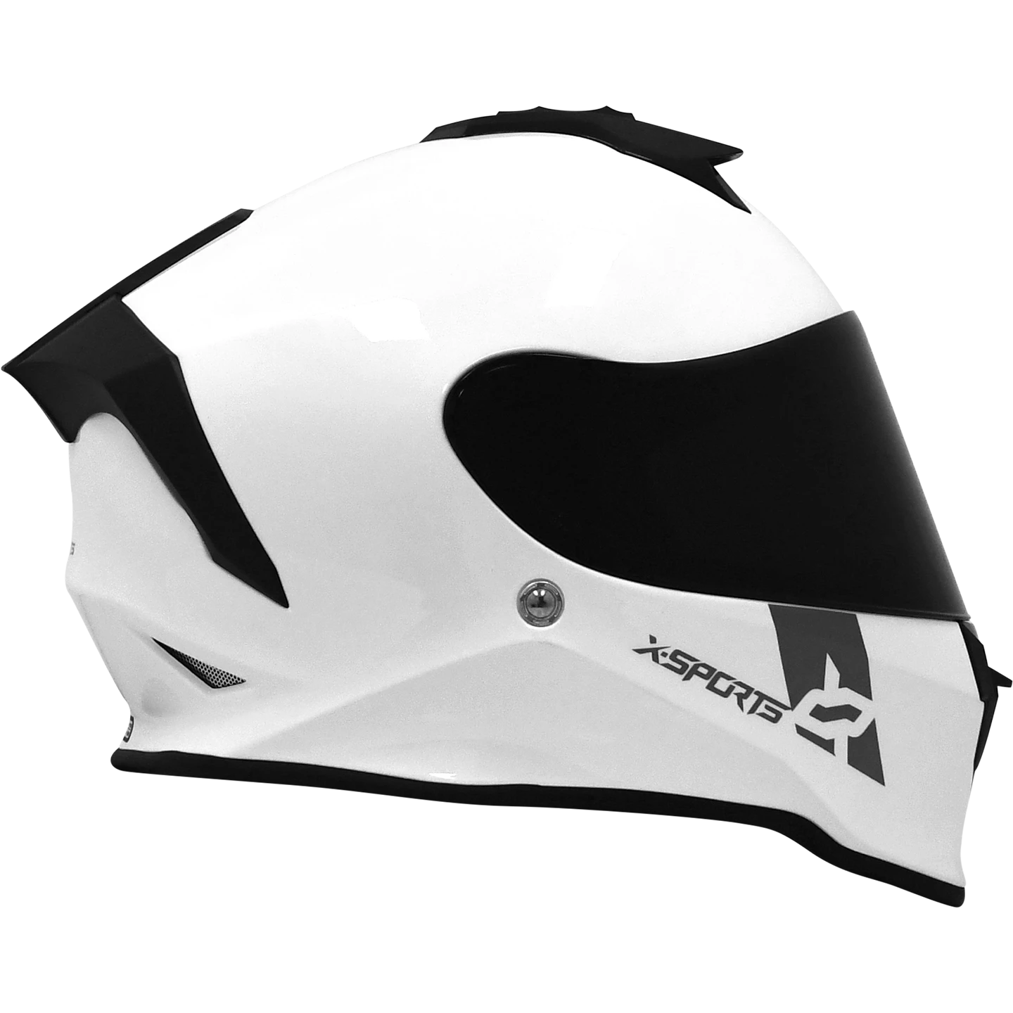 Casco X-Sports V151 Blanco Brillo-5