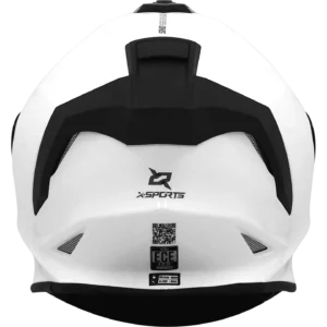Casco X-Sports V151 Blanco Brillo-7