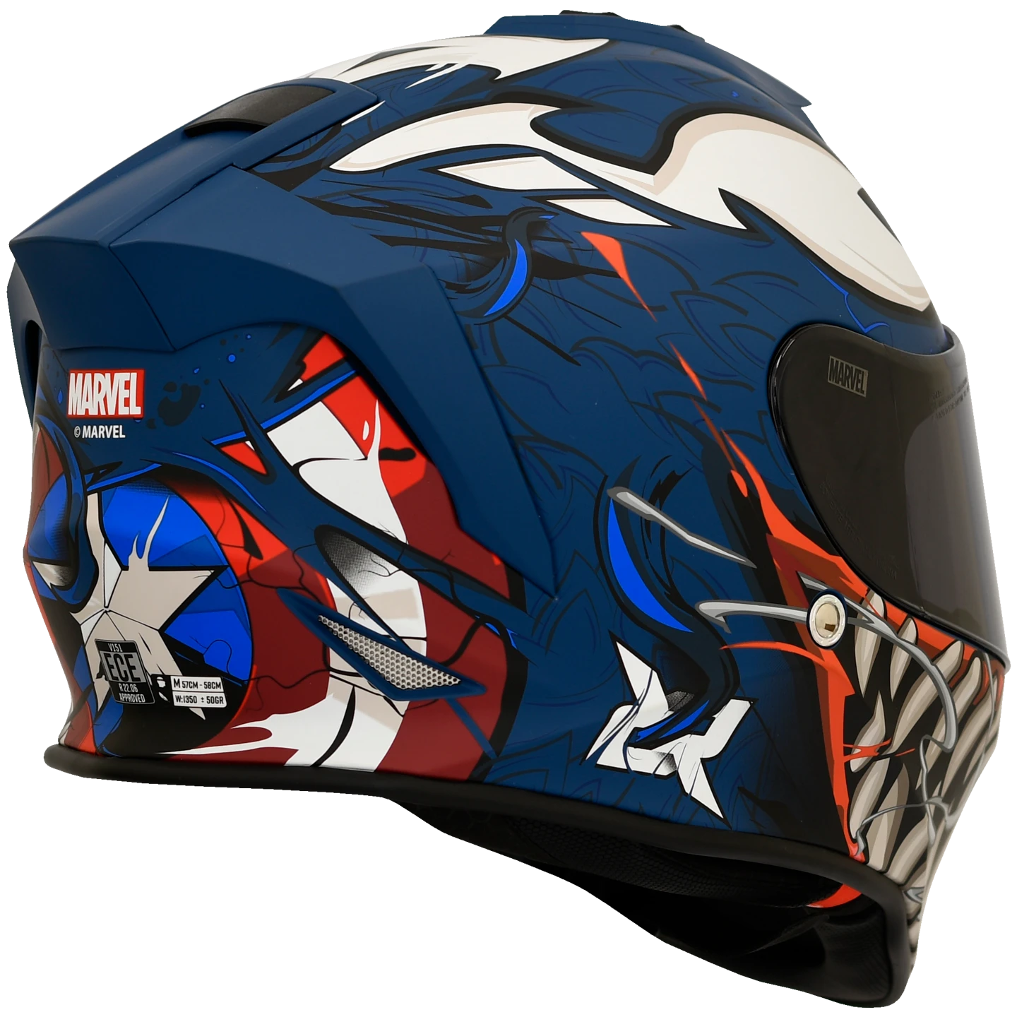 Casco X-Sports V151 Capitán América-6
