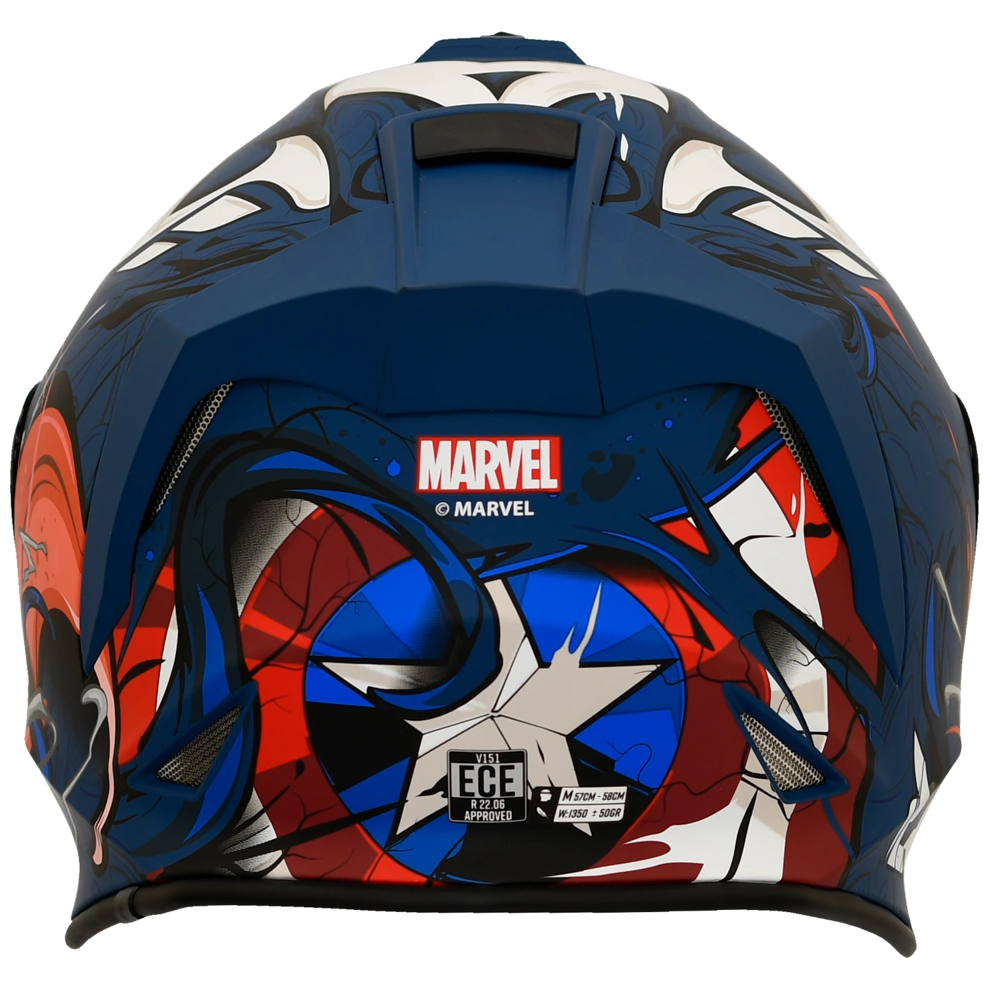 Casco X-Sports V151 Capitán América-7