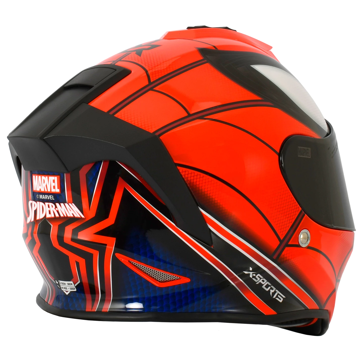 Casco X-Sports V151 Spiderman-6
