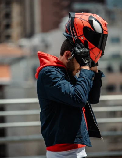Casco X-Sports V151 Spiderman_G-1