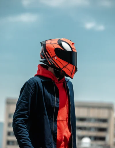 Casco X-Sports V151 Spiderman_G-5