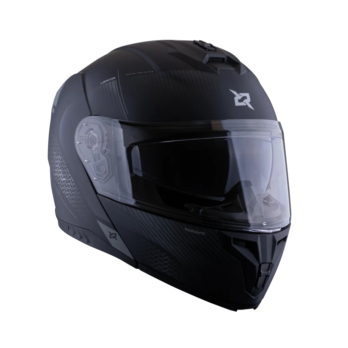 x-sports-casco-166-toursafe-negro-gris-mate-8