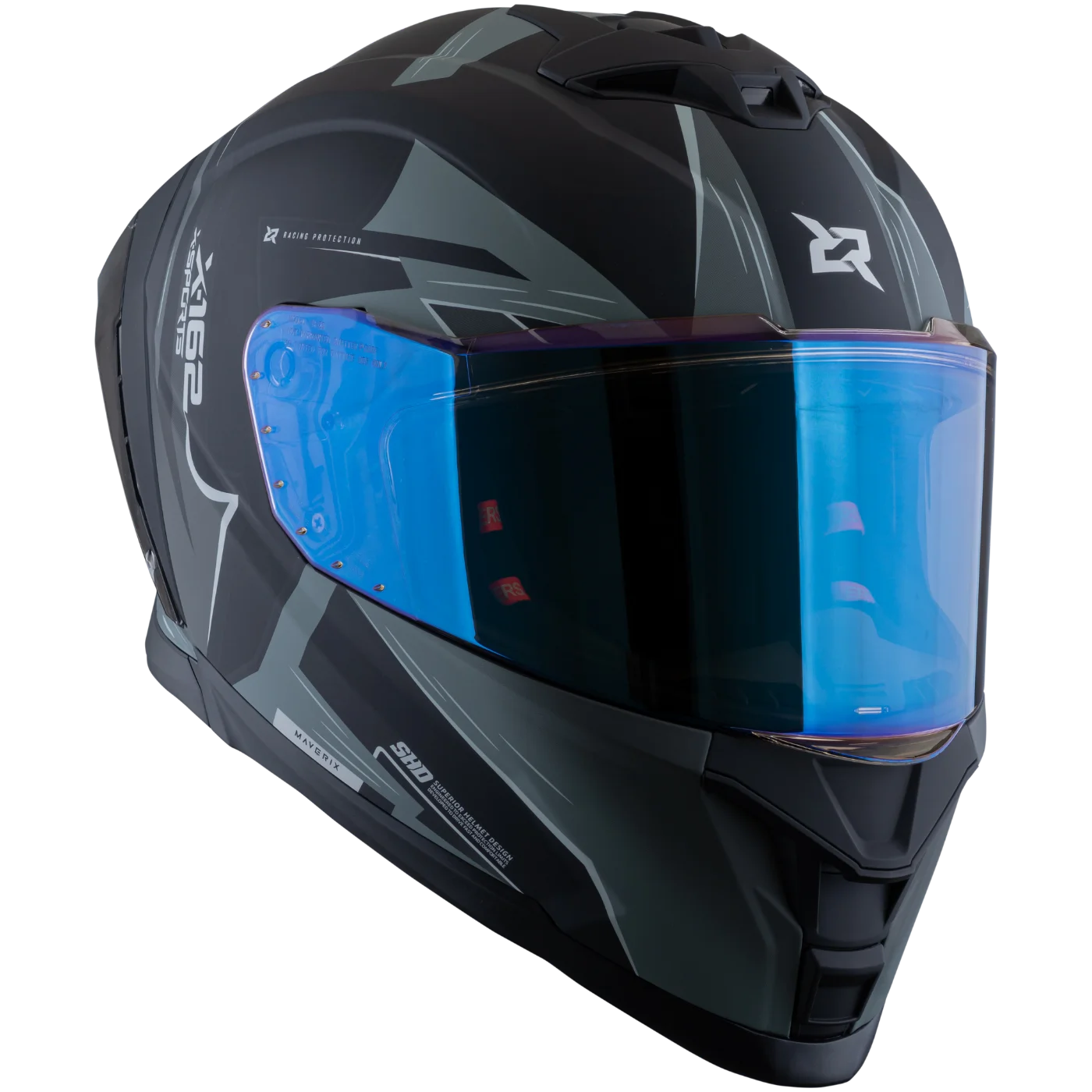 x-sports-casco-maverix-x-162-gris-negro-mate-2 x-sports-casco-maverix-x-162-gris-negro-mate-2