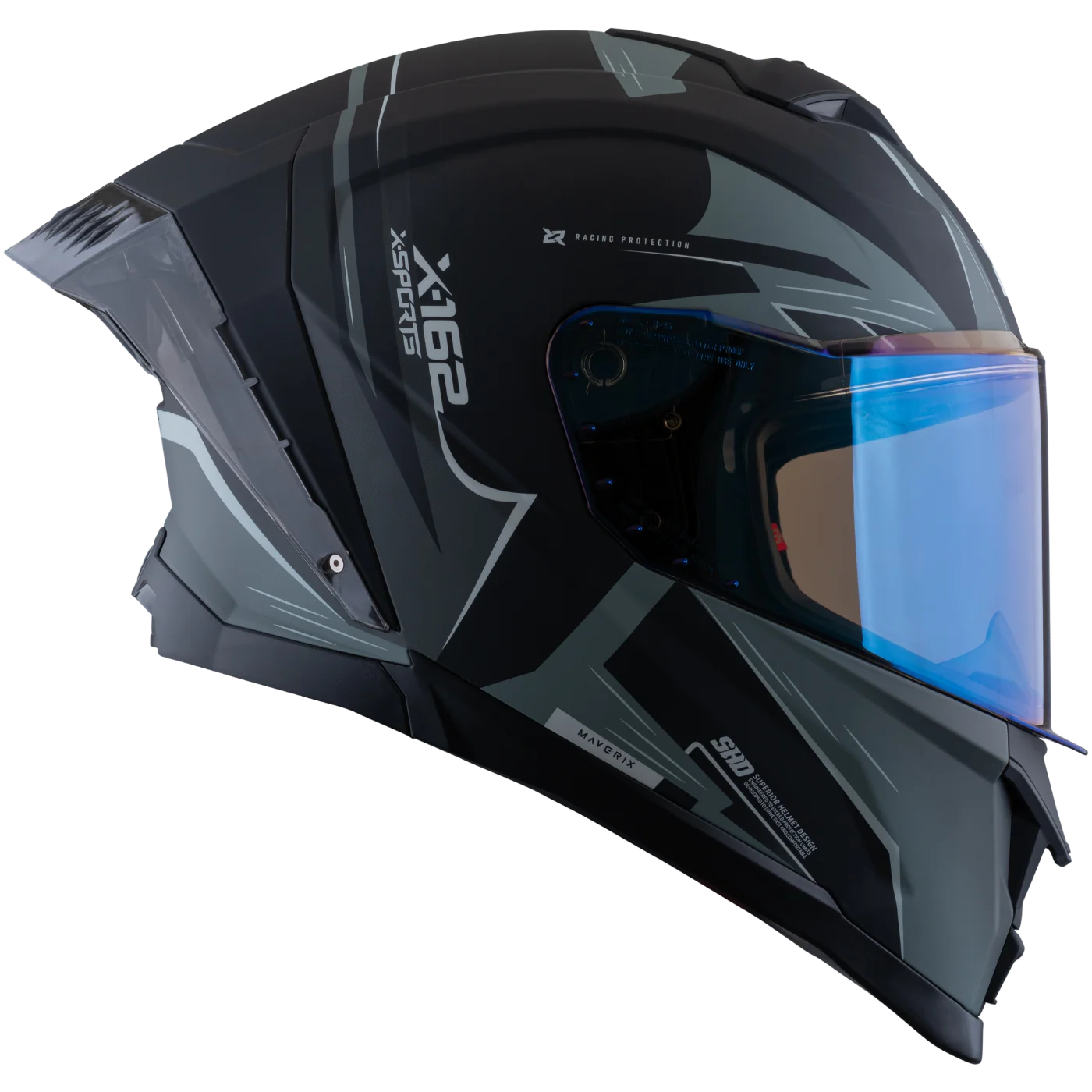 x-sports-casco-maverix-x-162-gris-negro-mate-3 x-sports-casco-maverix-x-162-gris-negro-mate-3