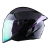 705 Reloaded Negro Mate Visor Morado